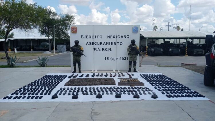 Tamaulipas primer lugar en aseguramiento de armas