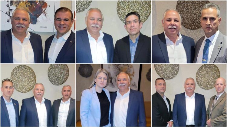 Comparte César Verástegui experiencias con agencias de seguridad de EU