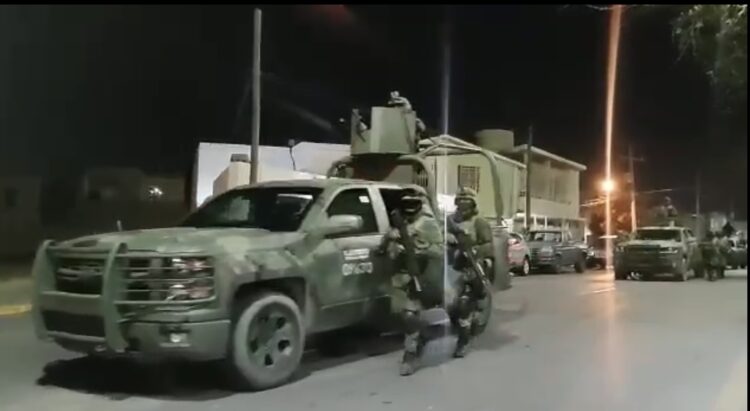 Llegan 600 militares a Nuevo Laredo