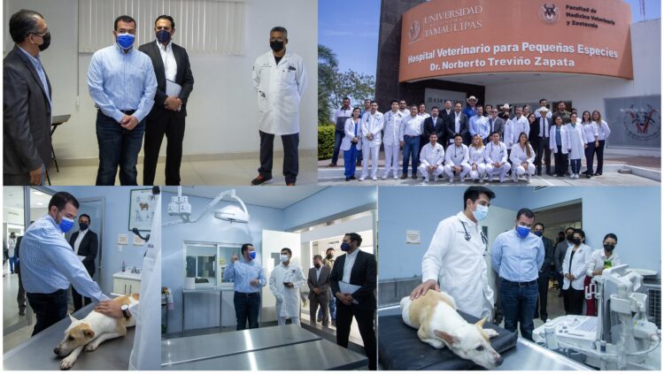 Constató Rector trabajo del Hospital Veterinario de Pequeñas Especies