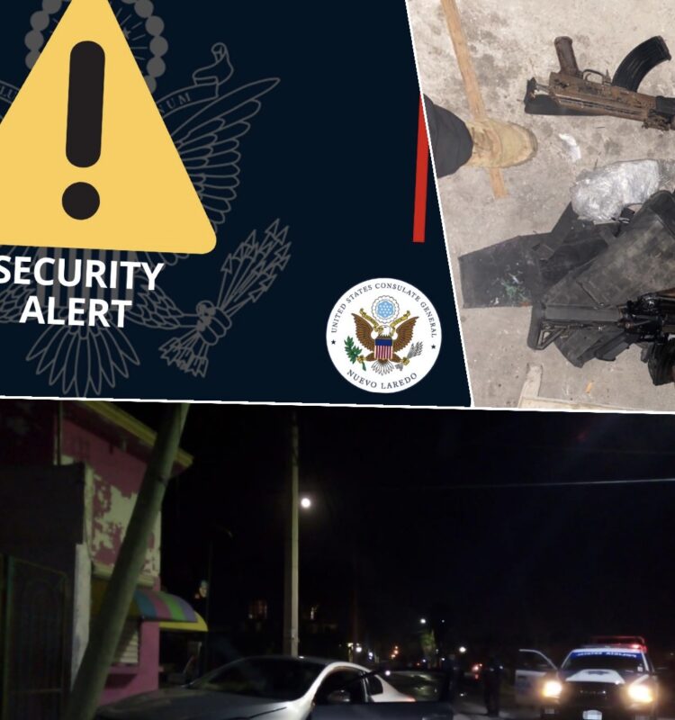 Madrugada ardiente en Nuevo Laredo