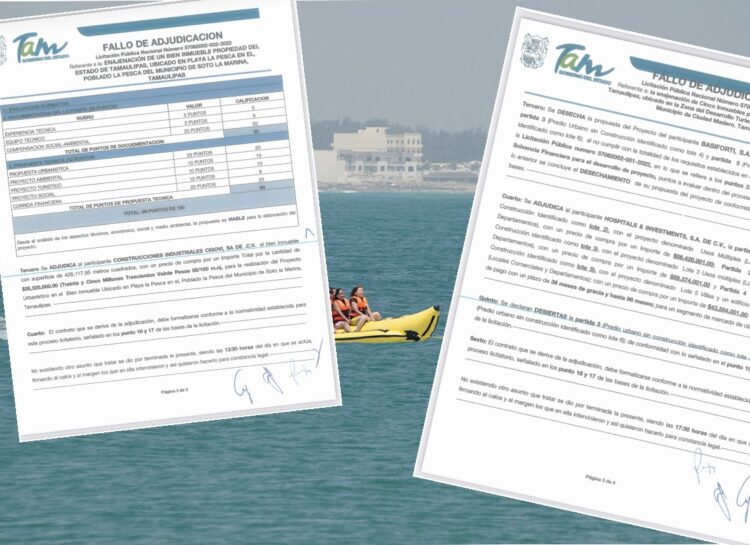 Adjudican terrenos en Miramar y La Pesca