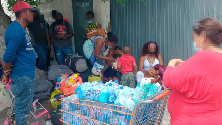 Atiende Tamaulipas a 529 familias de haitianos con permiso de visitante