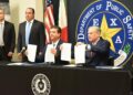 Gobernadores de Tamaulipas y Texas acuerdan agilizar comercio y fortalecer la seguridad fronteriza