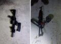 Aseguran armas largas y detienen a tres civiles armados