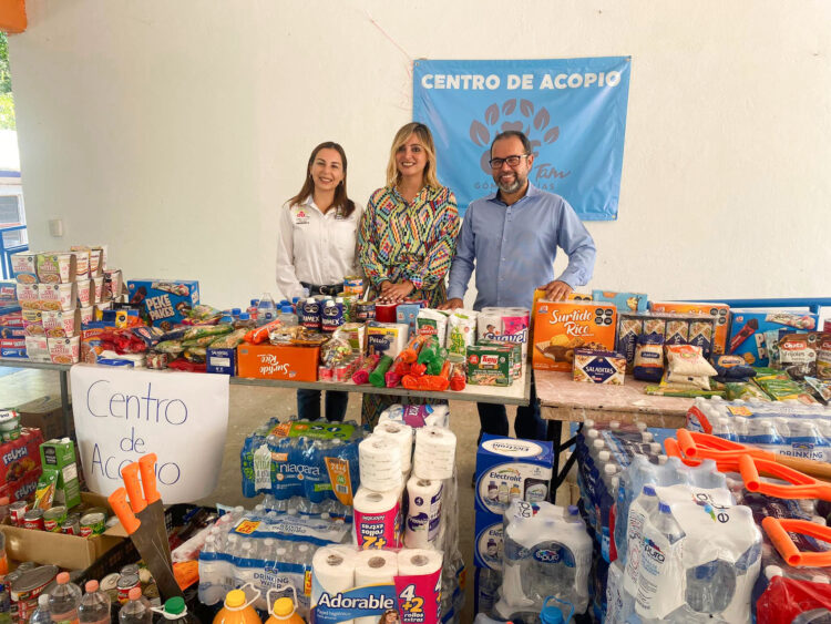 Entrega UAT víveres en apoyo a brigadas contra incendio en Biosfera El Cielo