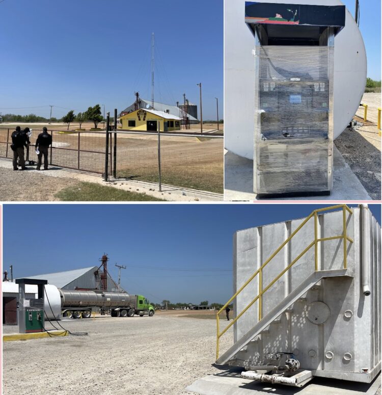 Asegura Fiscalía gasolinera clandestina, “huachicol” y detiene a dos en Tamaulipas