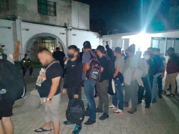 Detienen en Tamaulipas a 54 indocumentados