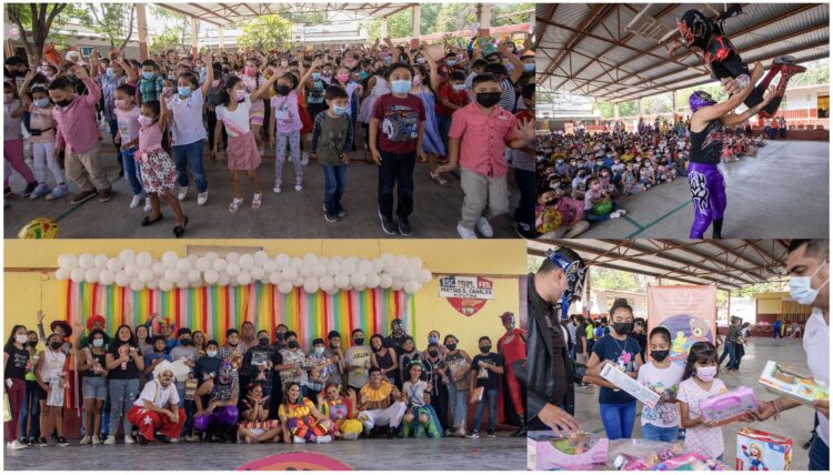 Lleva UAT a la niñez programa «Dona un juguete gana una sonrisa»