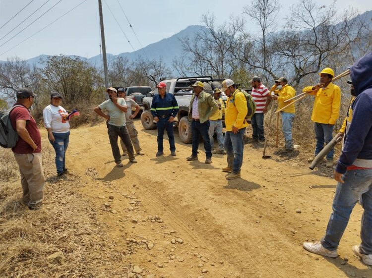 Incendio en Sierra Madre alcanza Victoria; Guémez instala centros de acopio