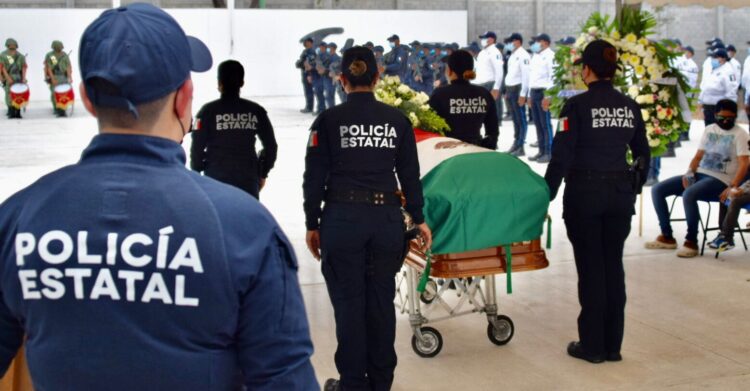 Rinden homenaje a Raquel Gisley Segura Ocaña, caída en cumplimiento del deber