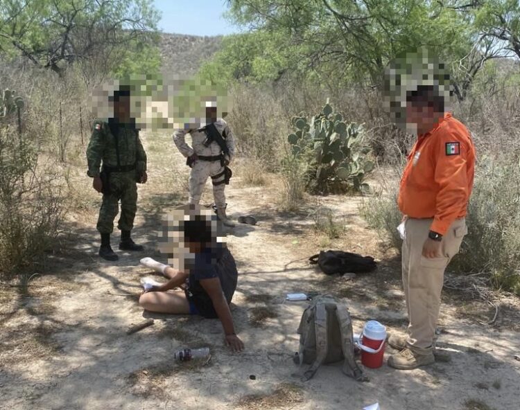 Grupo Beta del INM rescata a connacional abandonado y grave de salud