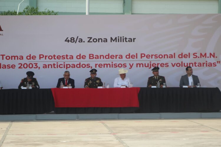 Rinden Protesta conscriptos del Servicio Militar Naciinal