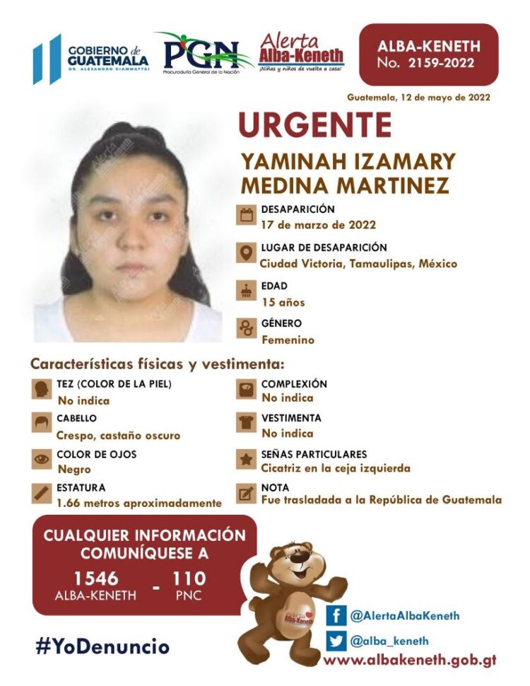 Encuentran a desaparecida en Ciudad Victoria en Guatemala