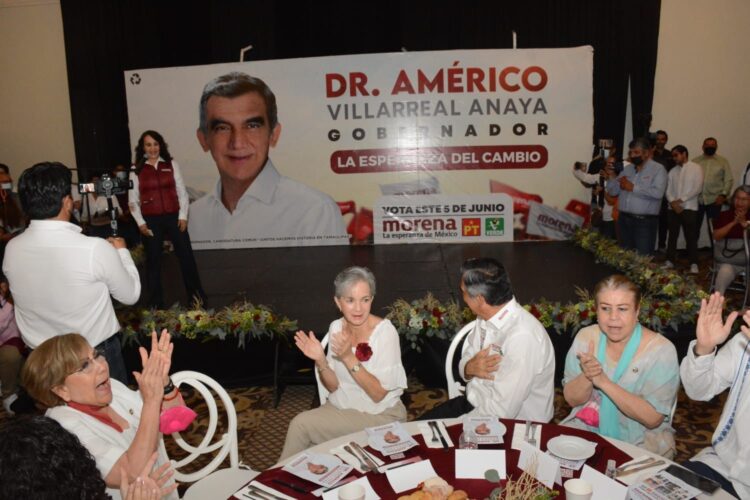 La cura de todos los males de Tamaulipas  se llama Américo Villarreal: Padierna