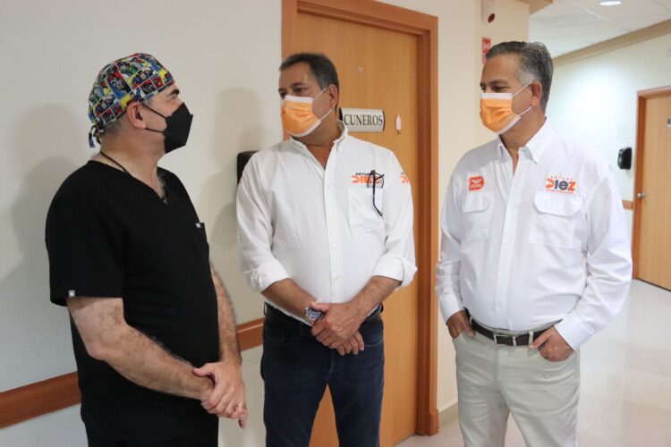 Comprometido Arturo Diez por un servicio de salud en TamauliPAZ