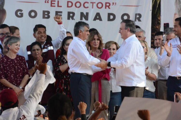 La 4T ya llegó con Américo porque es un hombre íntegro: Marcelo Ebrard