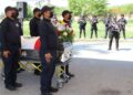 Rinden homenaje al policía estatal caído en cumplimiento de su deber