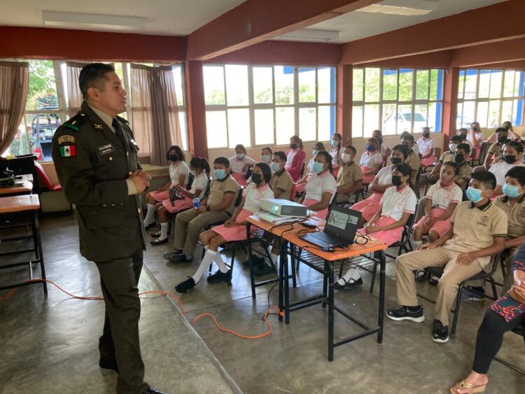 Fortalece Ejército valores para evitar que jóvenes se integren a la delincuencia