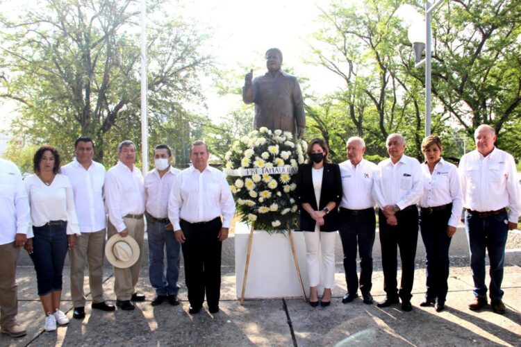 Rinde PRI Tamaulipas homenaje luctuoso a Rodolfo Torre Cantú