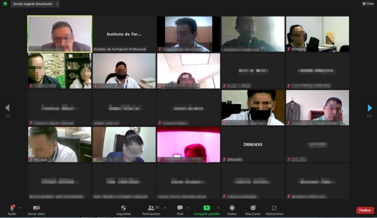 Capacitan a personal ministerial en Integración de Carpetas de Investigación