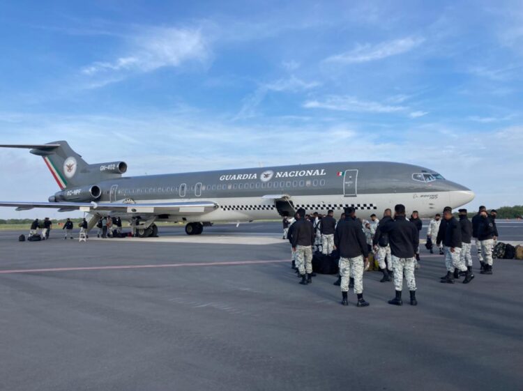 Guardia Nacional reforzará vigilancia en cruces internacionales de Tamaulipas
