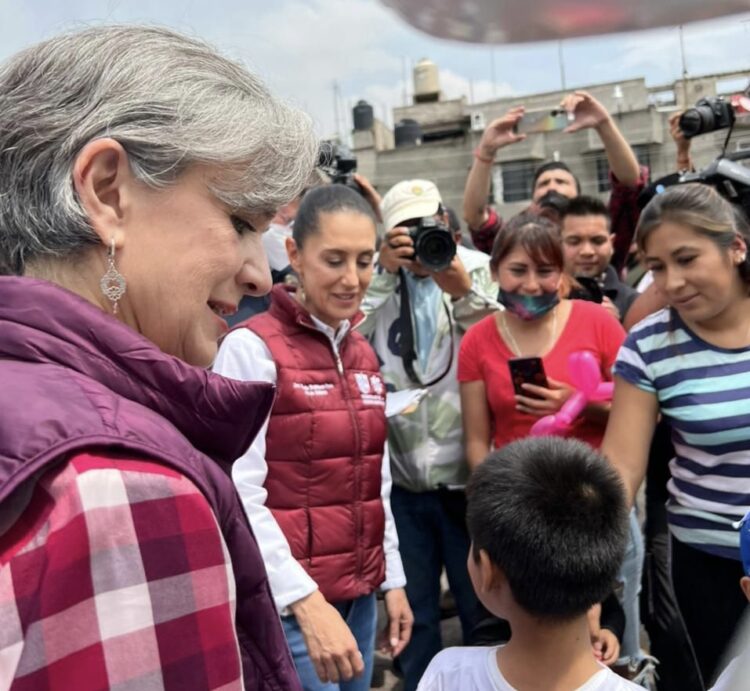 Participa Mujer Vitamina en presentación del programa “Barrio Adentro” en CdMx