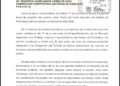 Recibe oficina de Francisco García Cabeza de Vaca, carta de Américo Villarreal que notifica Comisión de Transición
