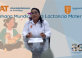 Imparte UAT conferencias en semana mundial de la lactancia materna