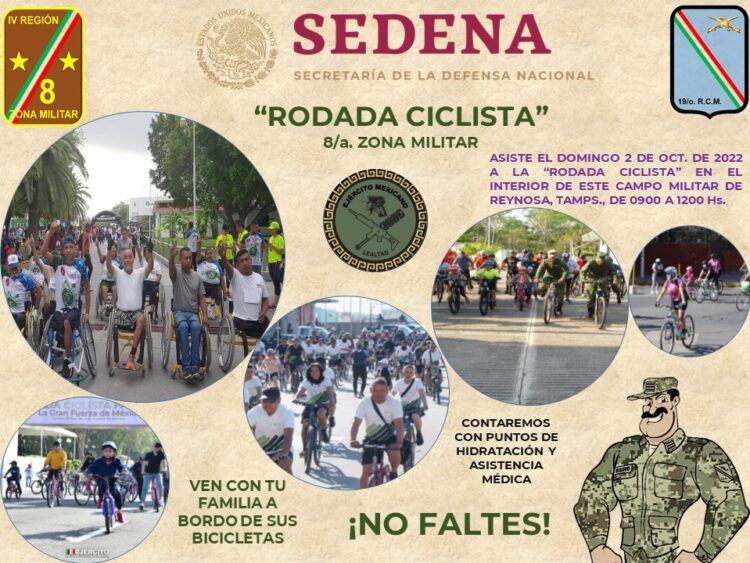 Prepara “Rodada Ciclista 2022” en Reynosa