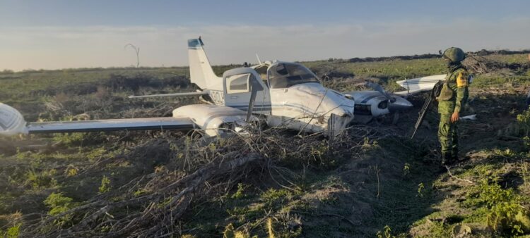 Se desploma avioneta en Reynosa