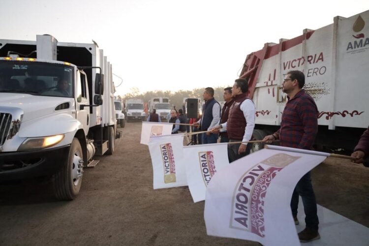 Presenta Eduardo Gattás rediseño de recolección de basura en Victoria