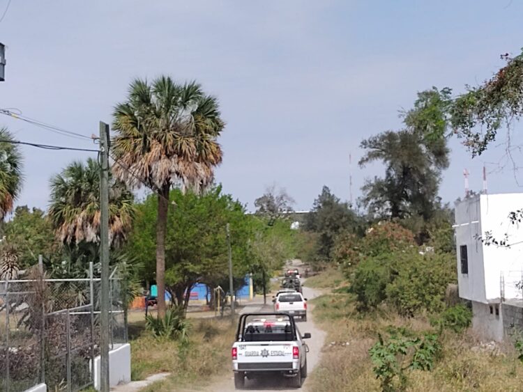 Patrullan Ejército y Guardia Estatal brechas y colonias de Ciudad Victoria