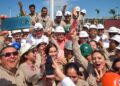 Supervisa AMLO refinería en  Madero y se reúne con Américo