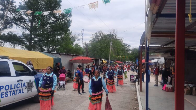 Vigila Guardia Estatal fiestas patronales de la Virgen del Chorrito