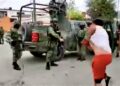 Así dispararon los militares contra jóvenes en Nuevo Laredo