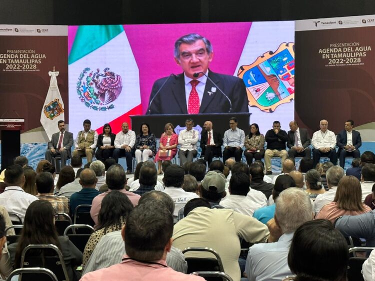 Va Tamaulipas por proyecto del Río Pánuco: Américo Villarreal Anaya