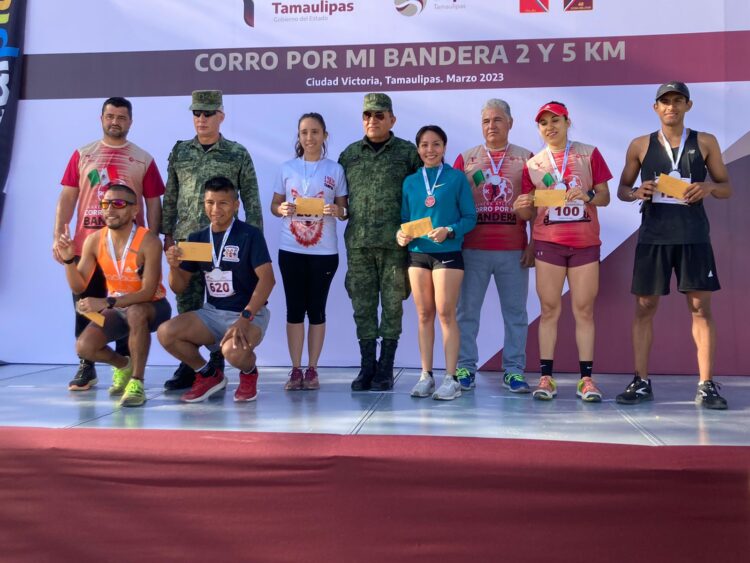 Éxito total de “Corro por mi Bandera”