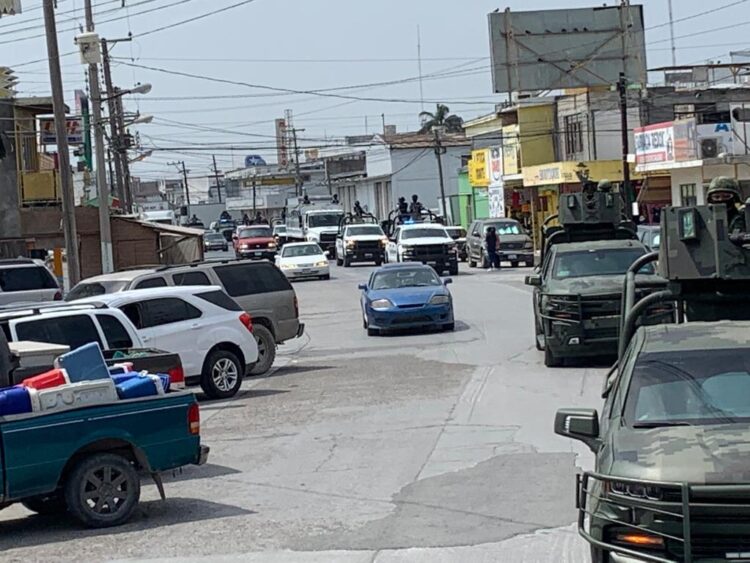 Arriban 300 militares más a Río Bravo, para combatir a la delincuencia organizada
