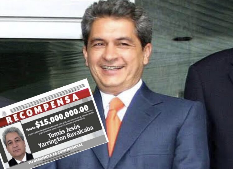 Dan nueve años de cárcel al ex gobernador Tomás Yarrington por lavado de dinero