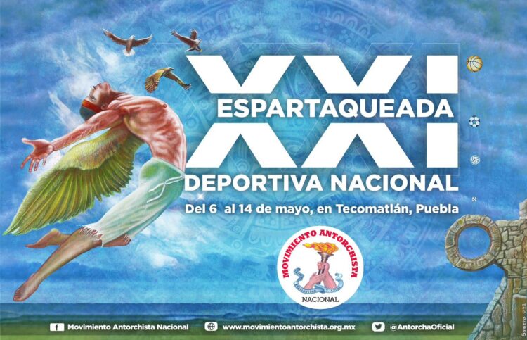 Realizará Antorcha su Espartaqueada Deportiva Nacional 2023