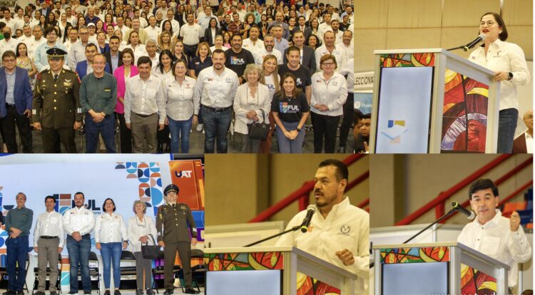 Inauguran la Feria Universitaria del Libro FUL UAT 2023 en Victoria