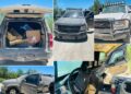Bloqueos dejan dos muertos y autos con blindaje asegurados en Tamaulipas