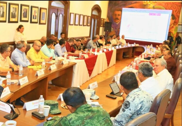 Sesiona Mesa de Seguridad Municipal