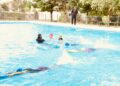 Iniciarán clases de natación en la Unidad Deportiva IPSSET