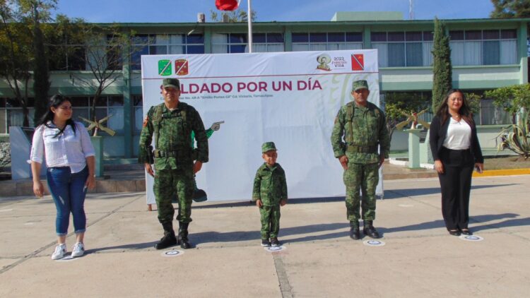 Cumple Ejército sueño de José Armando y se convierte en “Soldado por un día”