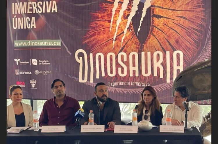 Presentarán en Reynosa «DINOSAURIA” Experiencia Inmersiva»