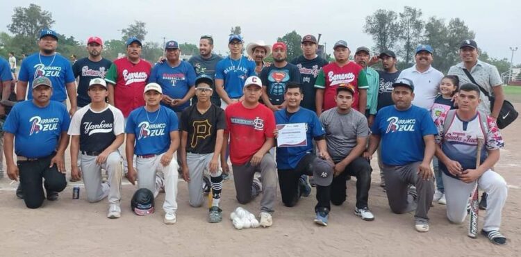 Gana Barranco Azul Torneo Cuadrangular de béisbol
