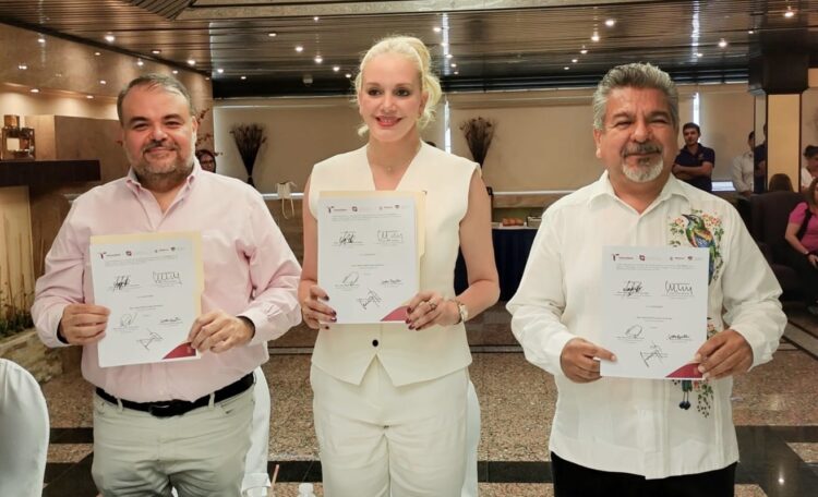 Instituto de las Mujeres en Tamaulipas hace firma “Punto Rosa” con gasolineras