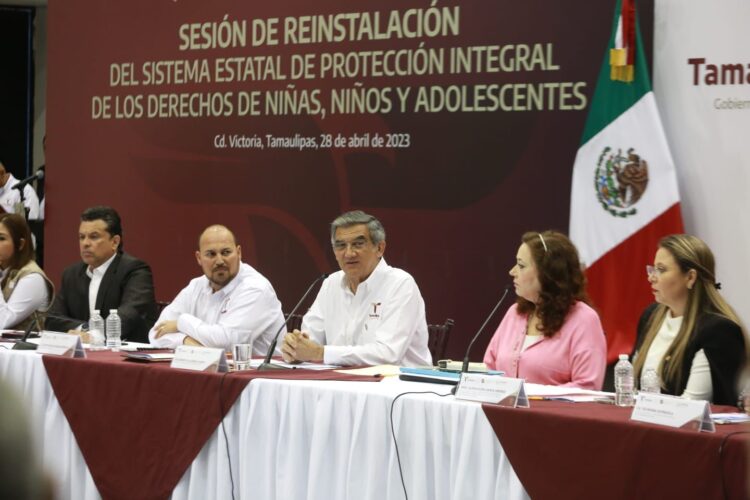 En Tamaulipas quien cause daño a la niñez y adolescencia tendrá que vérselas con la justicia; no habrá impunidad: Gobernador